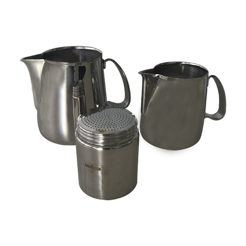Lavazza set cappuccino professionale in acciaio - Gedap Viterbo